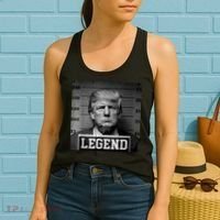 Trump 2024 Mugshot President Legend Women's Tank Top thumb 2