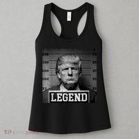 Trump 2024 Mugshot President Legend Women's Tank Top thumb 3