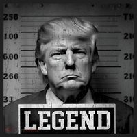 Trump 2024 Mugshot President Legend Hat thumb 2