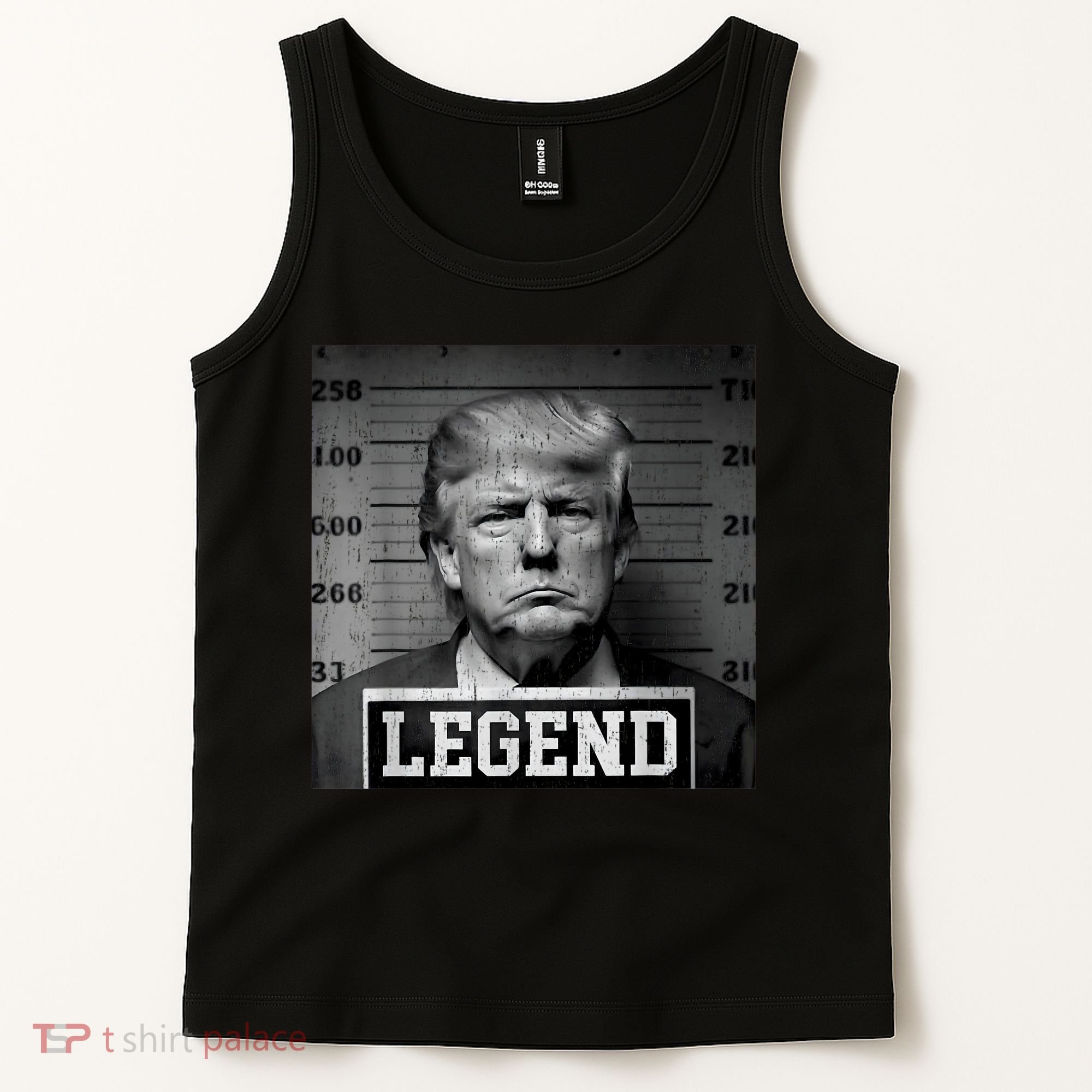 Trump 2024 Mugshot President Legend Tank Top