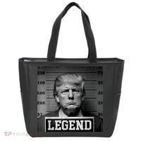 Trump 2024 Mugshot President Legend Tote Bag thumb 0