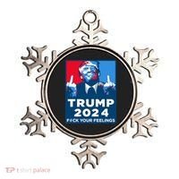 Donald Trump, Fuck Your Feelings Ornament thumb 0