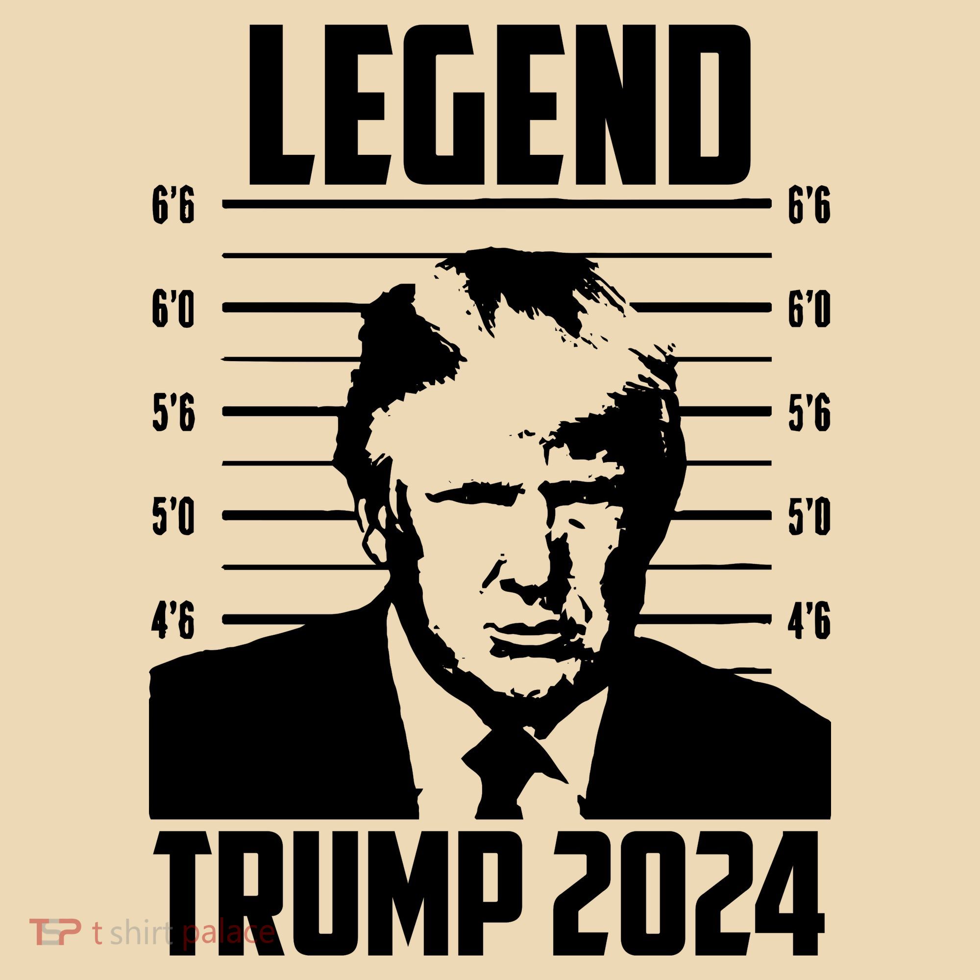 Trump 2024 Mugshot President Legend Pro Trump Tote Bag