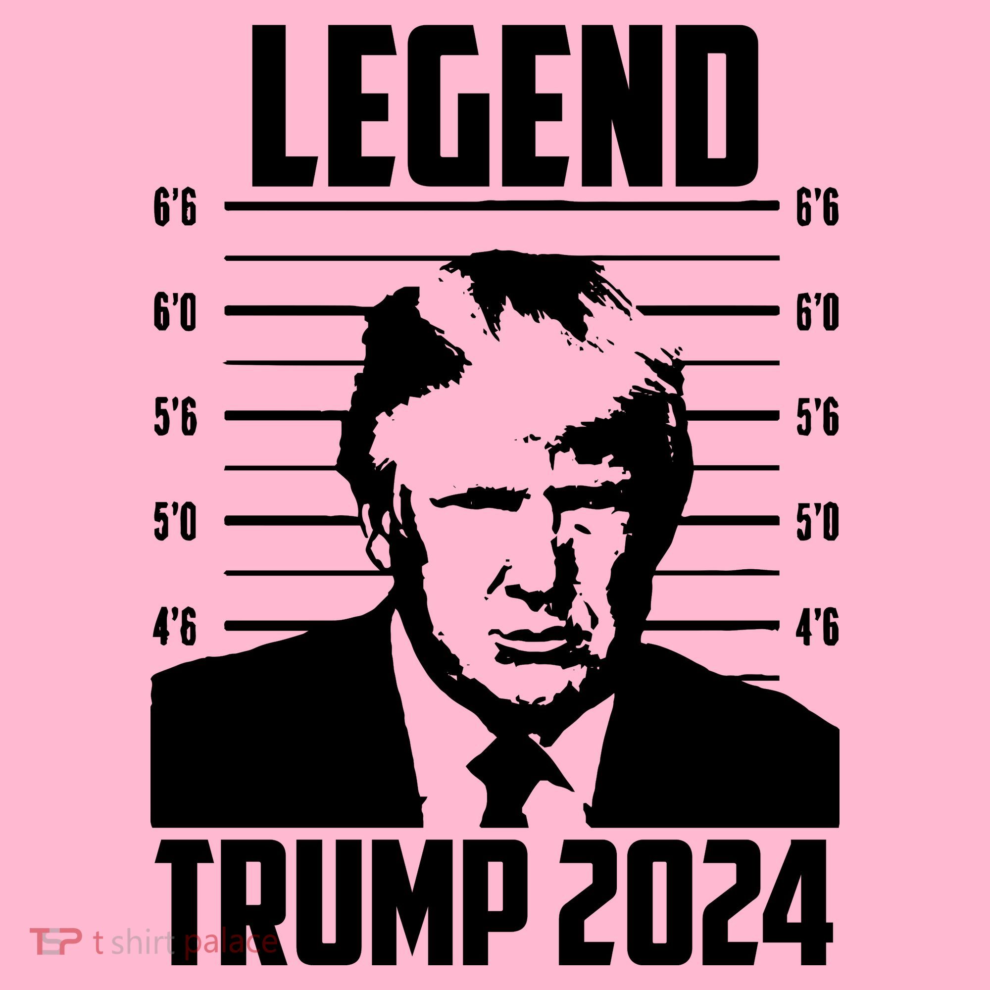 Trump 2024 Mugshot President Legend Pro Trump Coaster