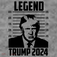 Trump 2024 Mugshot President Legend Pro Trump Toddler Hoodie thumb 2