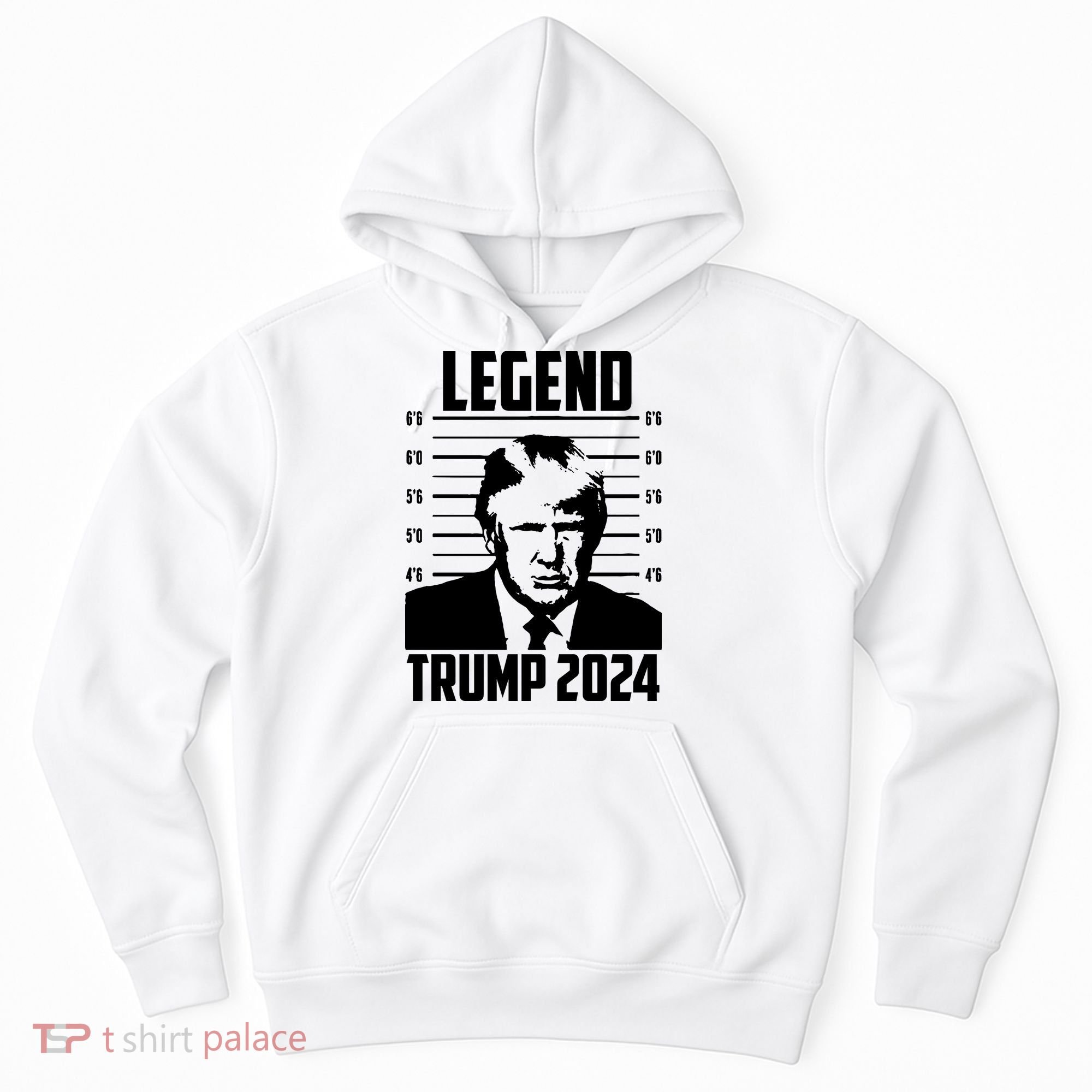 Trump 2024 Mugshot President Legend Pro Trump Hoodie