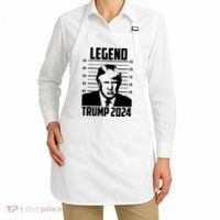 Trump 2024 Mugshot President Legend Pro Trump Apron thumb 2