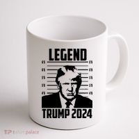 Trump 2024 Mugshot President Legend Pro Trump Coffee Mug thumb 1