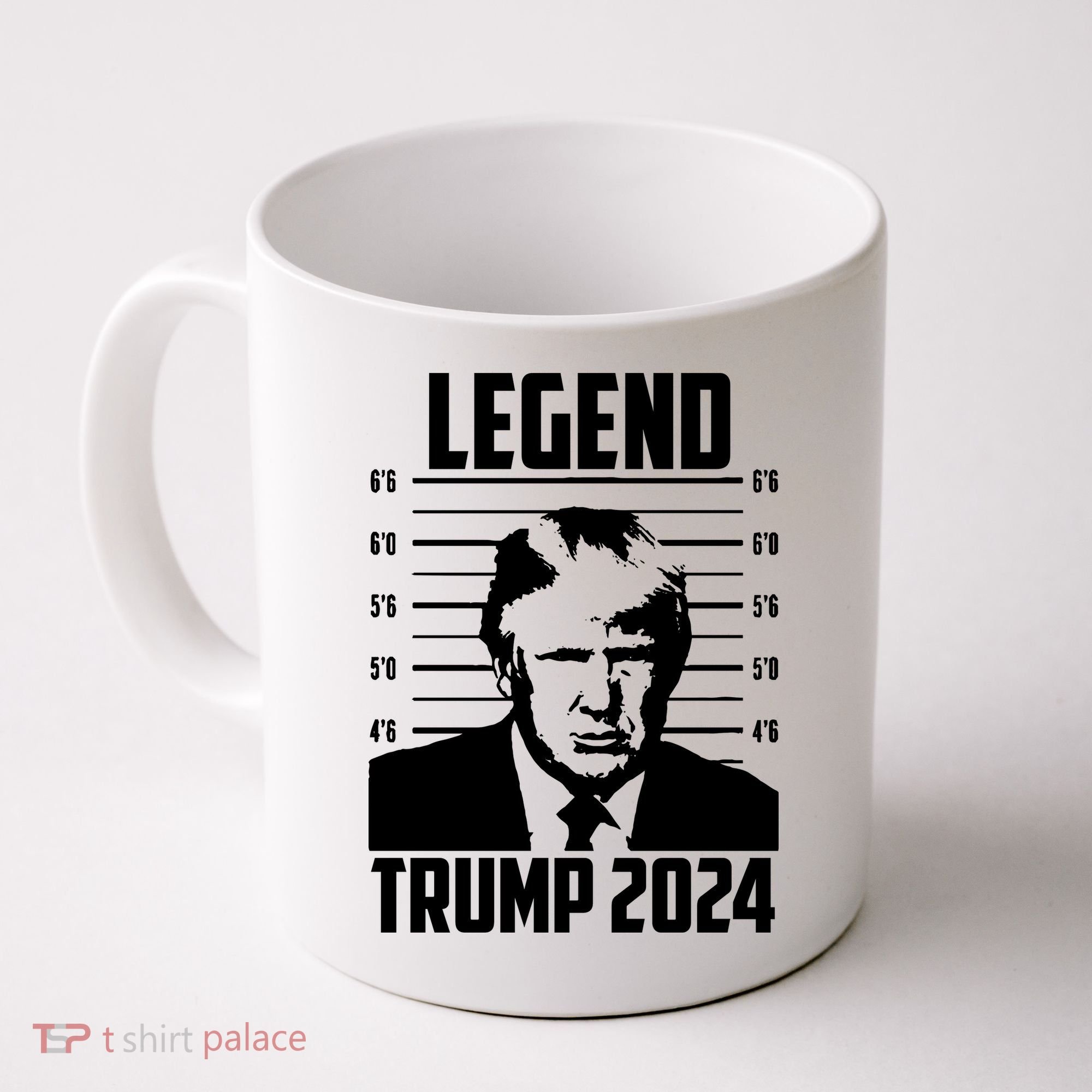 Trump 2024 Mugshot President Legend Pro Trump Coffee Mug