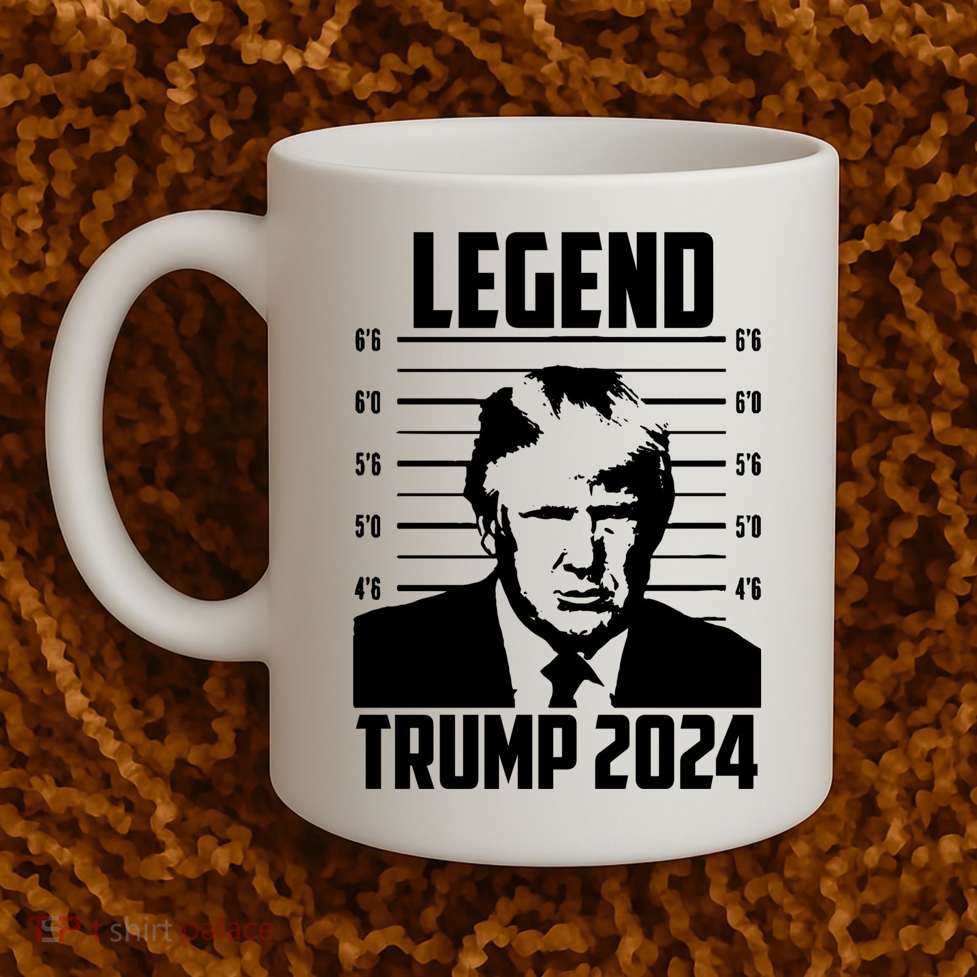 Trump 2024 Mugshot President Legend Pro Trump Coffee Mug