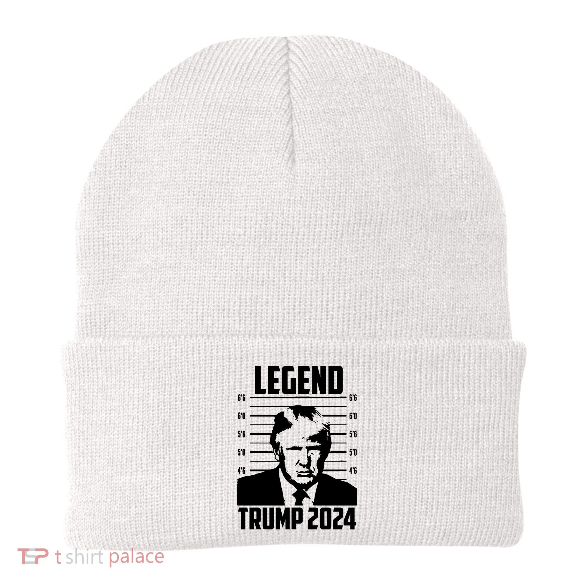 Trump 2024 Mugshot President Legend Pro Trump Beanie