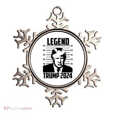 Trump 2024 Mugshot President Legend Pro Trump Ornament