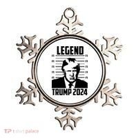 Trump 2024 Mugshot President Legend Pro Trump Ornament thumb 0