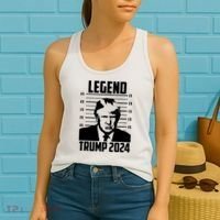Trump 2024 Mugshot President Legend Pro Trump Women's Tank Top thumb 2