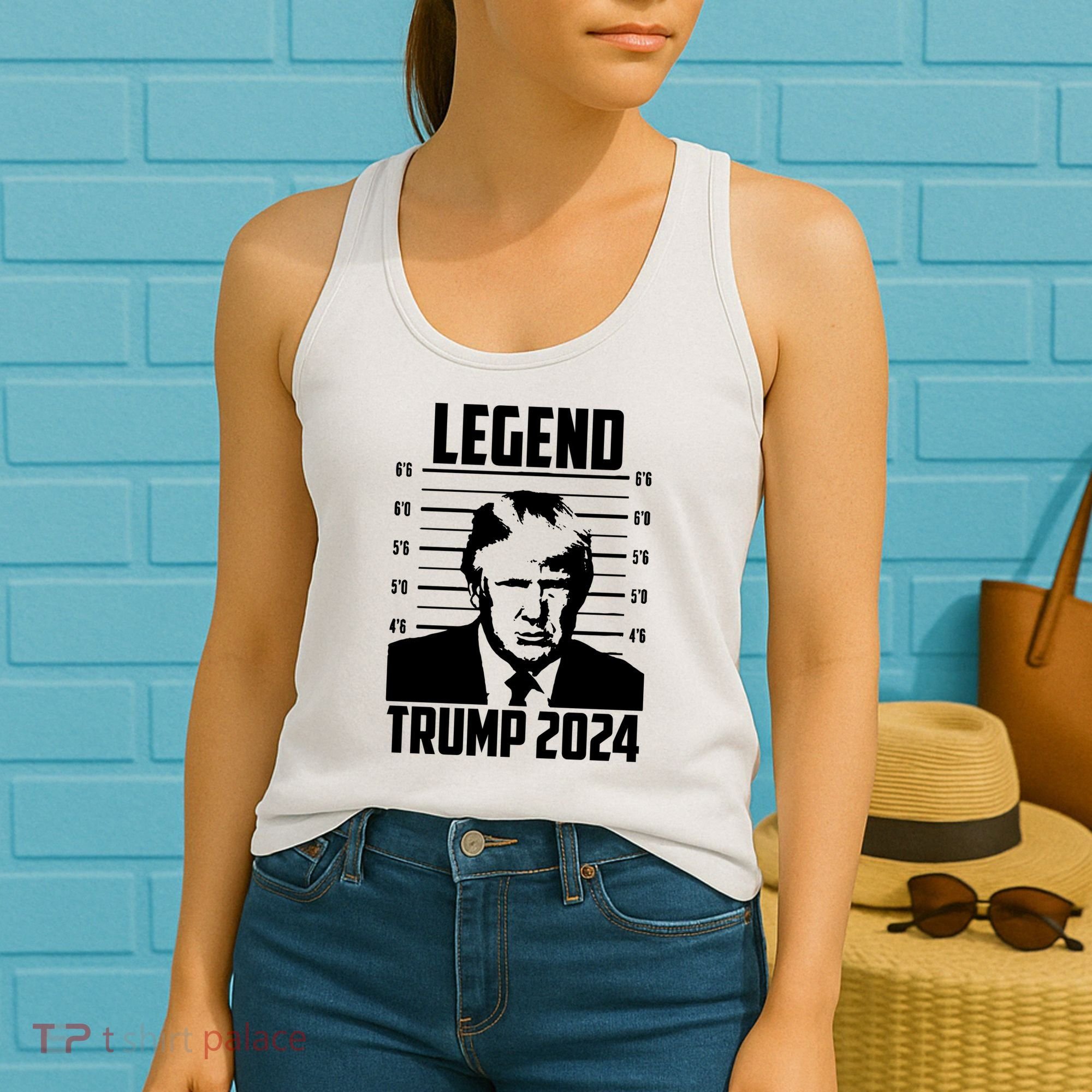 Trump 2024 Mugshot President Legend Pro Trump Women's Tank Top