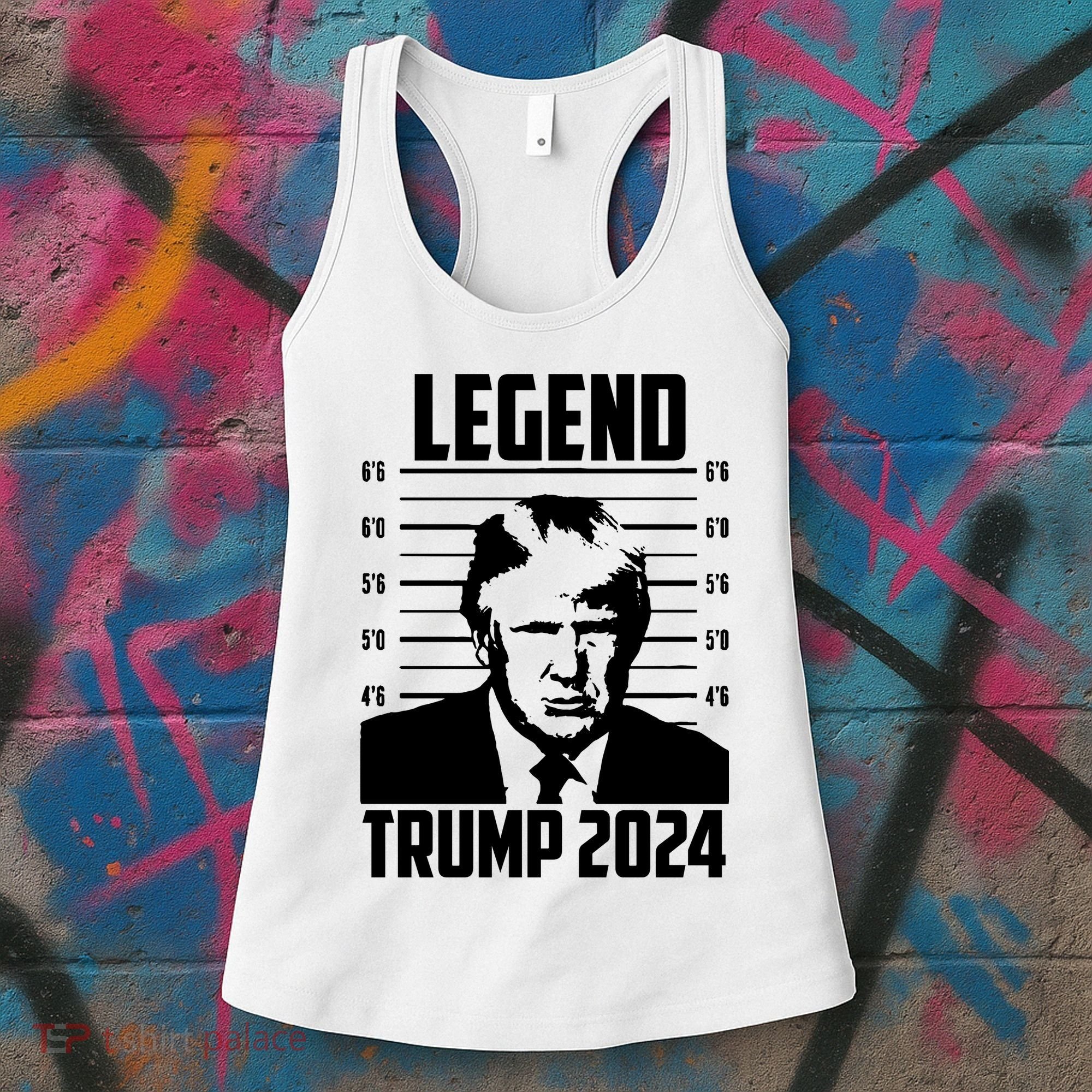 Trump 2024 Mugshot President Legend Pro Trump Women's Tank Top