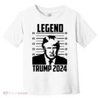Trump 2024 Mugshot President Legend Pro Trump Toddler T-Shirt thumb 0