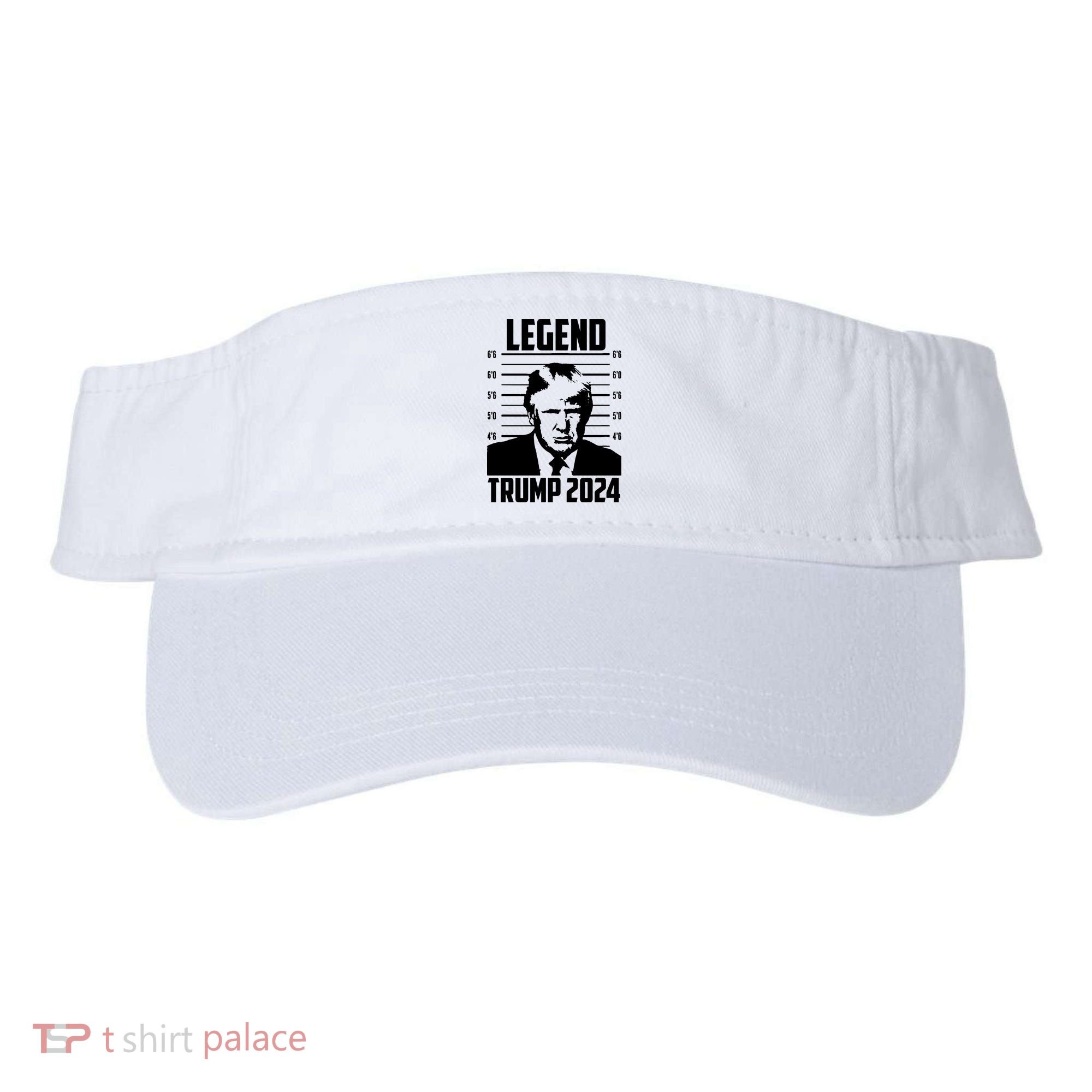 Trump 2024 Mugshot President Legend Pro Trump Visor