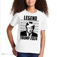Trump 2024 Mugshot President Legend Pro Trump Kids T-Shirt thumb 2