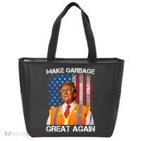 Trump 2024 Make Garbage Great Again Funny For Trump Us Flag Tote Bag thumb 0