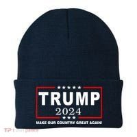 Trump 2024 Make Our Country Great Again Beanie thumb 0
