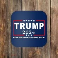 Trump 2024 Make Our Country Great Again Coaster thumb 0
