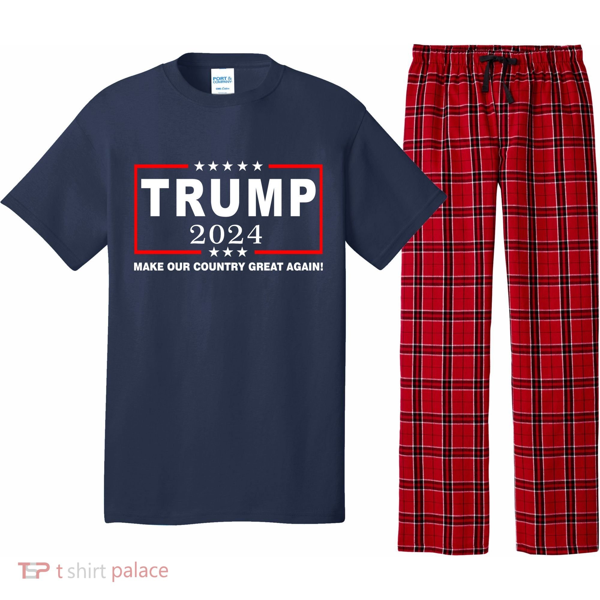Trump 2024 Make Our Country Great Again Pajama Set