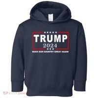 Trump 2024 Make Our Country Great Again Toddler Hoodie thumb 0
