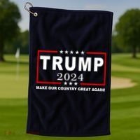 Trump 2024 Make Our Country Great Again Golf Towel thumb 1