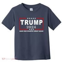 Trump 2024 Make Our Country Great Again Toddler T-Shirt thumb 0