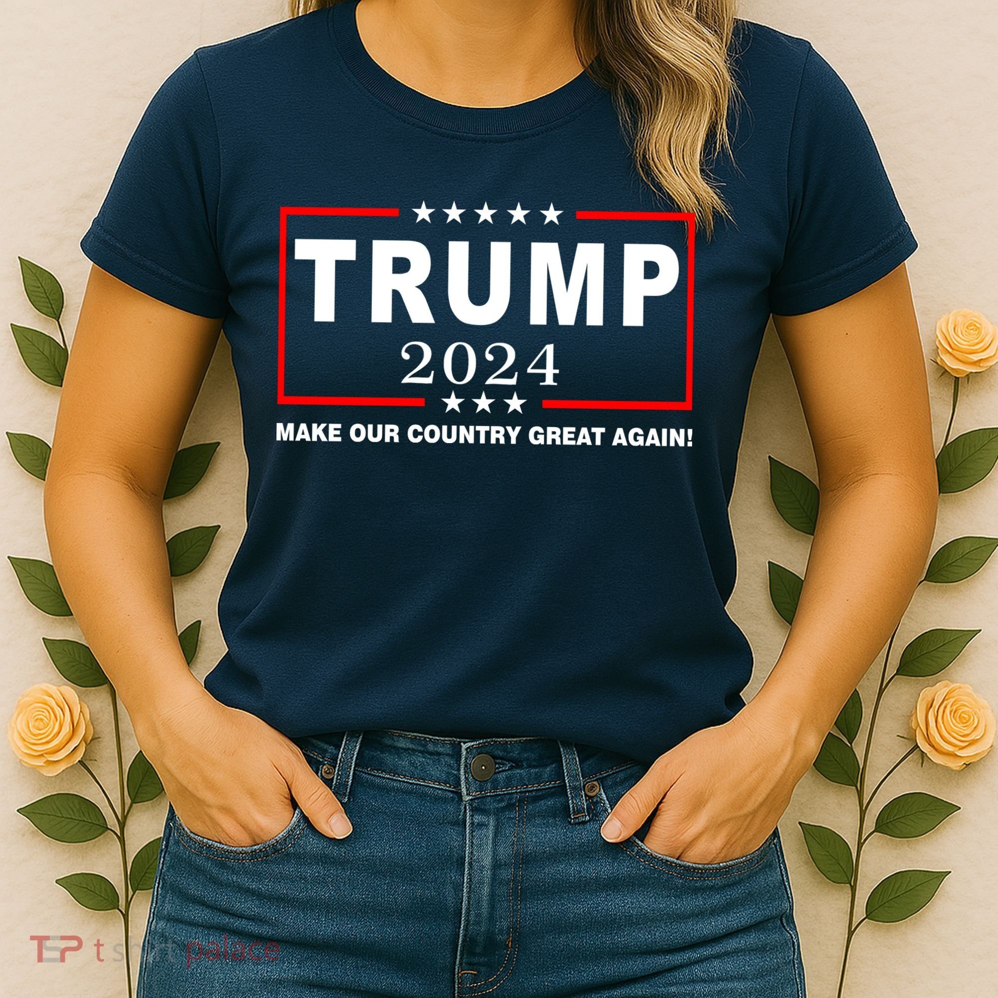 Trump 2024 Make Our Country Great Again Women's T-Shirt
