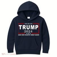 Trump 2024 Make Our Country Great Again Kids Hoodie thumb 0