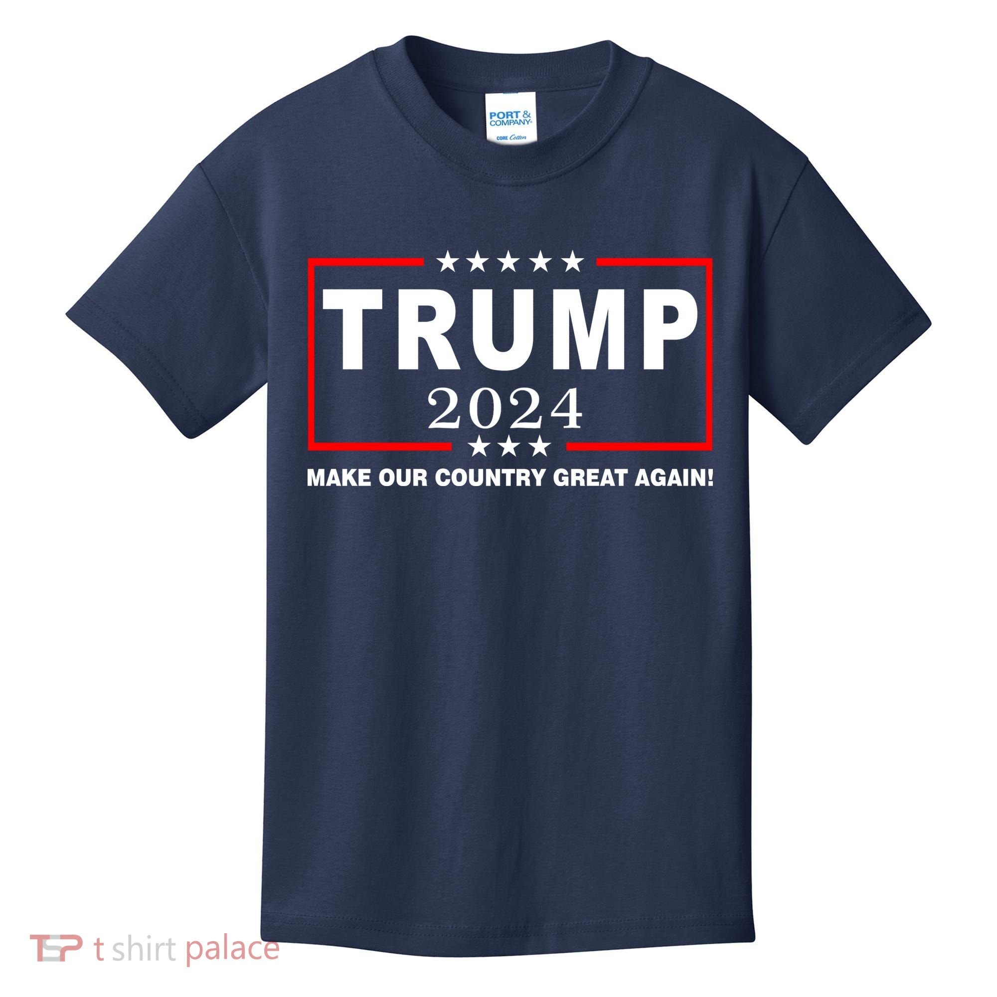 Trump 2024 Make Our Country Great Again Kids T-Shirt