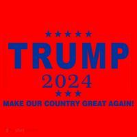 Trump 2024 Make Our Country Great Again Santa Hat thumb 1