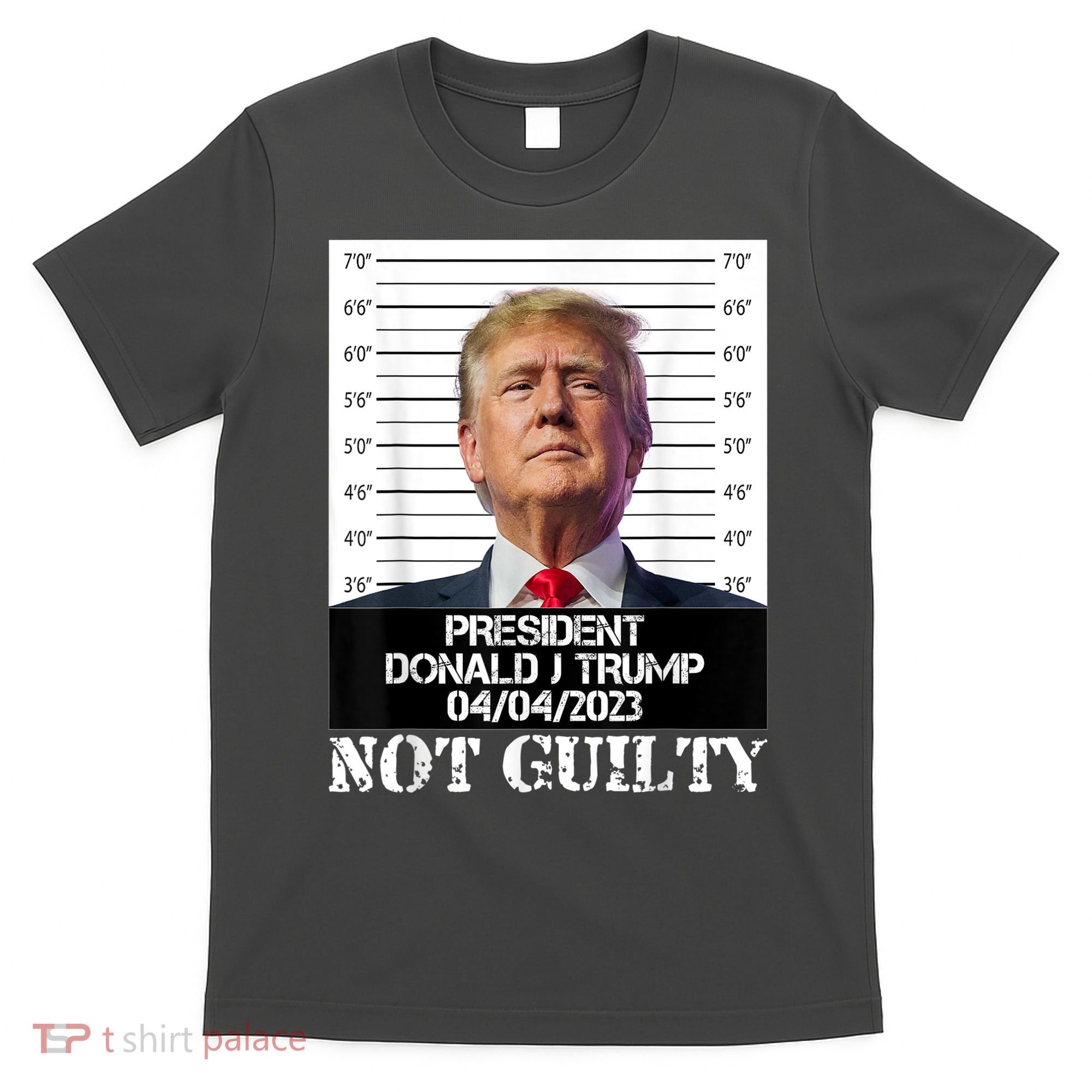 Trump 2024 Mugshot President Free Donald Trump Not Guilty T-Shirt