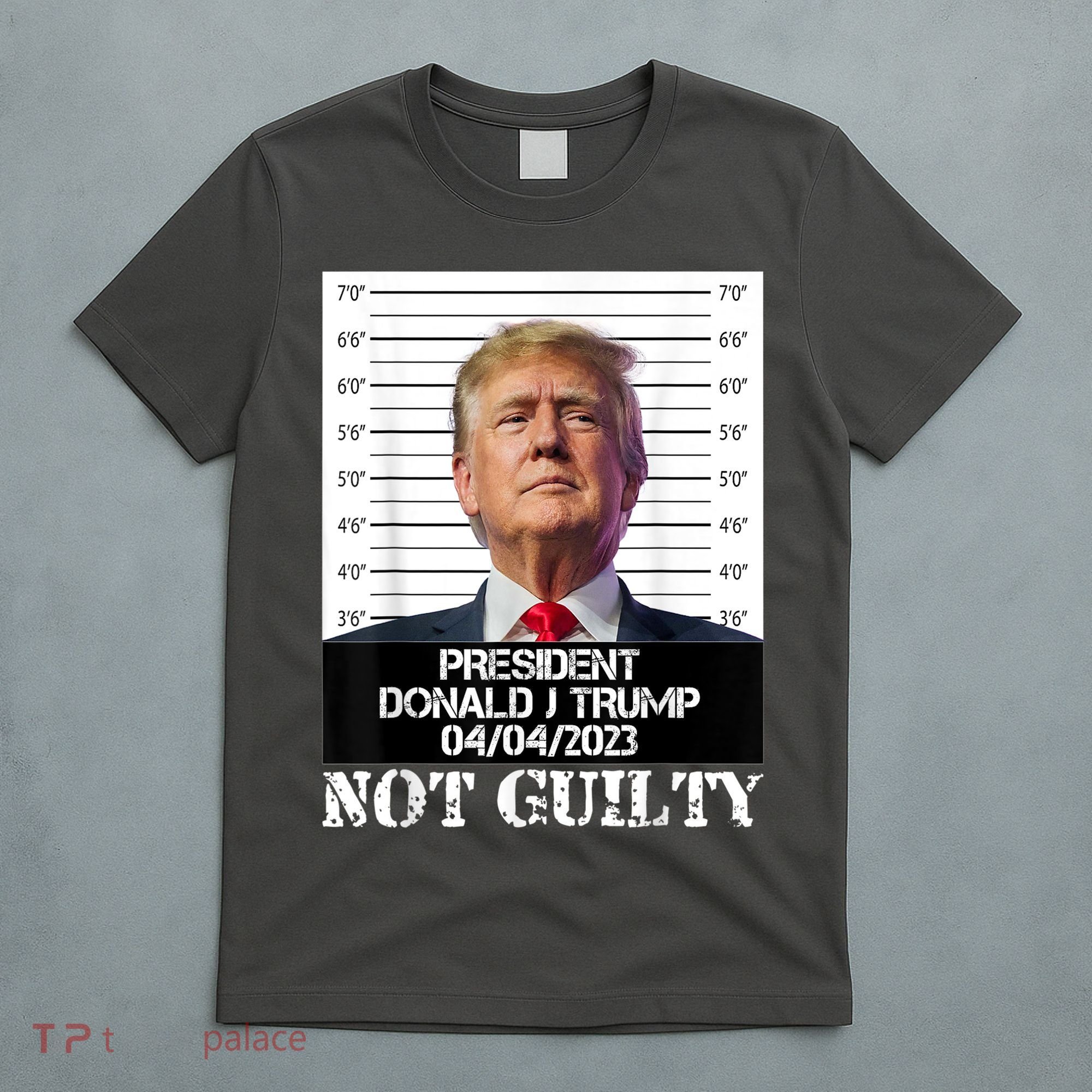 Trump 2024 Mugshot President Free Donald Trump Not Guilty T-Shirt