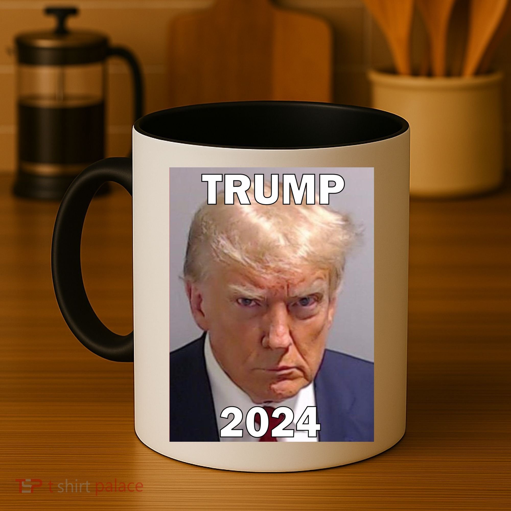Trump 2024 Mugshot Coffee Mug