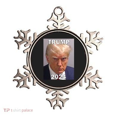 Trump 2024 Mugshot Ornament