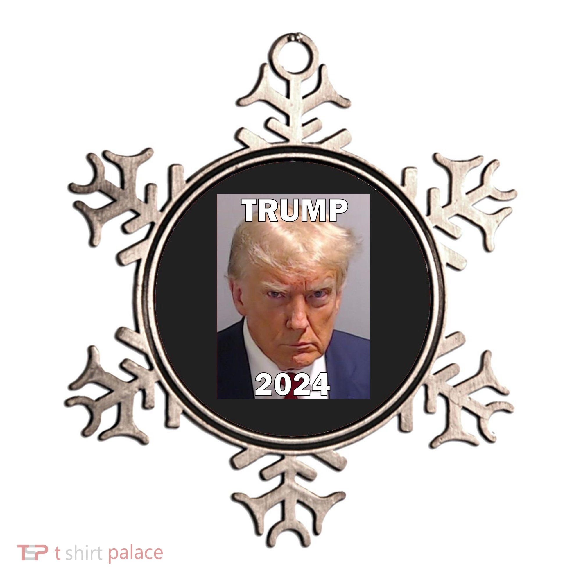 Trump 2024 Mugshot Ornament