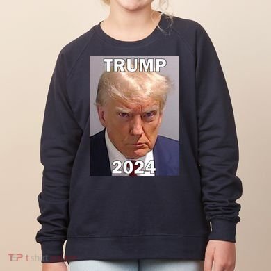 Trump 2024 Mugshot Women's Sweatshirt