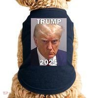 Trump 2024 Mugshot Doggie Tank thumb 0