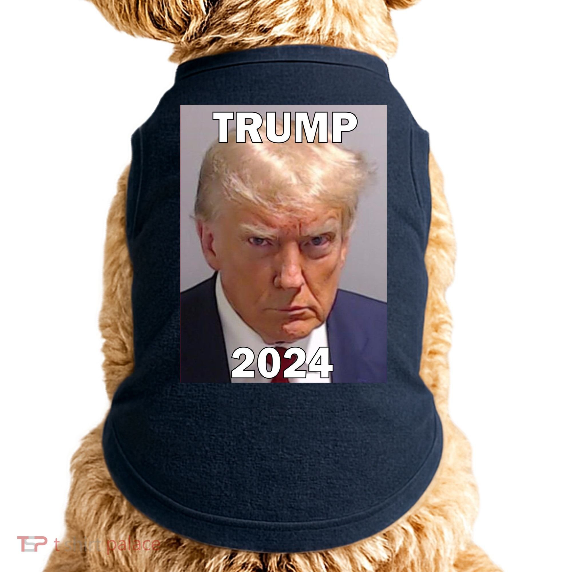 Trump 2024 Mugshot Doggie Tank