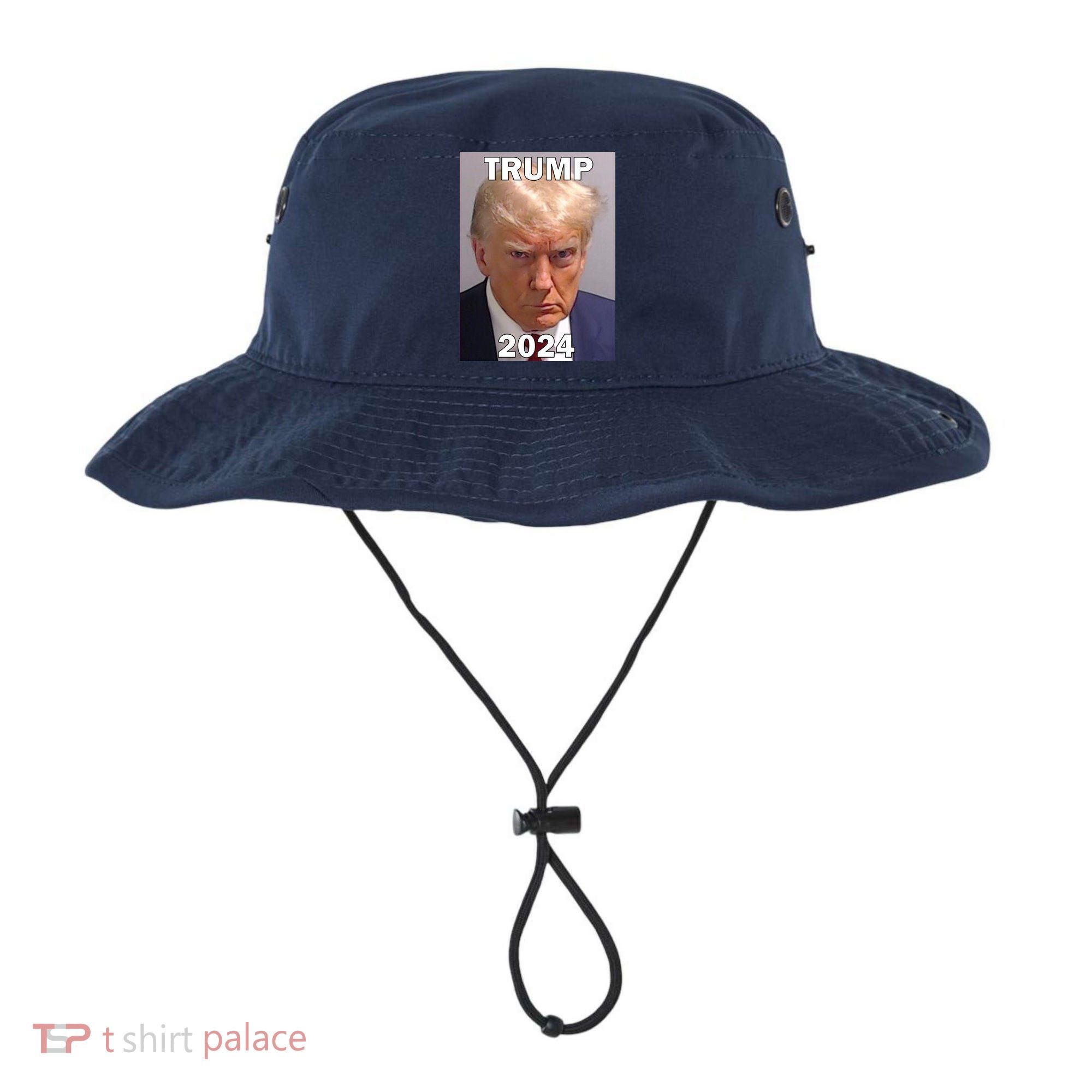 Trump 2024 Mugshot Bucket Hat