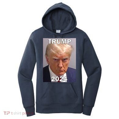 Trump 2024 Mugshot Women's Hoodie