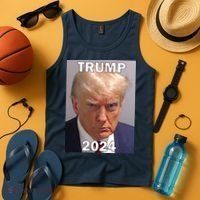 Trump 2024 Mugshot Tank Top thumb 4