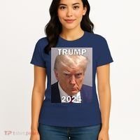 Trump 2024 Mugshot Women's T-Shirt thumb 4