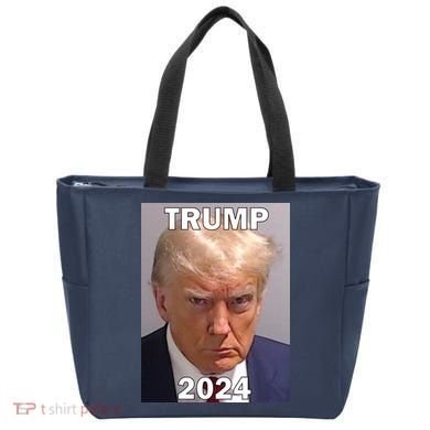 Trump 2024 Mugshot Tote Bag