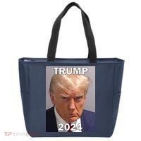 Trump 2024 Mugshot Tote Bag thumb 0