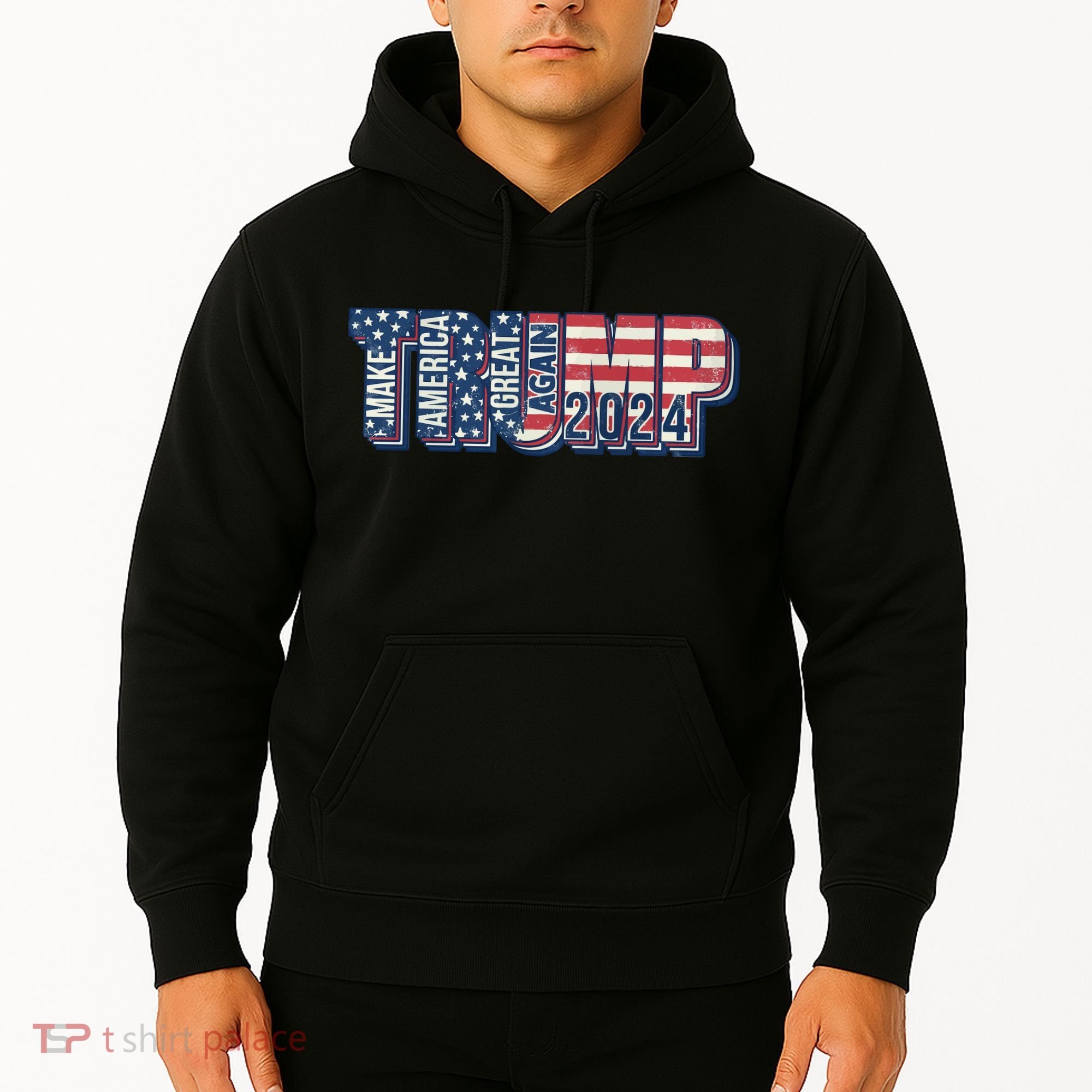 Trump 2024 Make America Great Again Hoodie