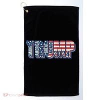 Trump 2024 Make America Great Again Golf Towel thumb 0